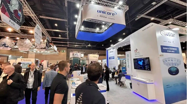 Unicore mempamerkan penyelesaian kedudukan di INTERGEO 2023